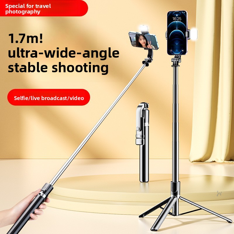 Photography And Videography Lighting - 1.7M Portable Adjustable Fill Light Selfie