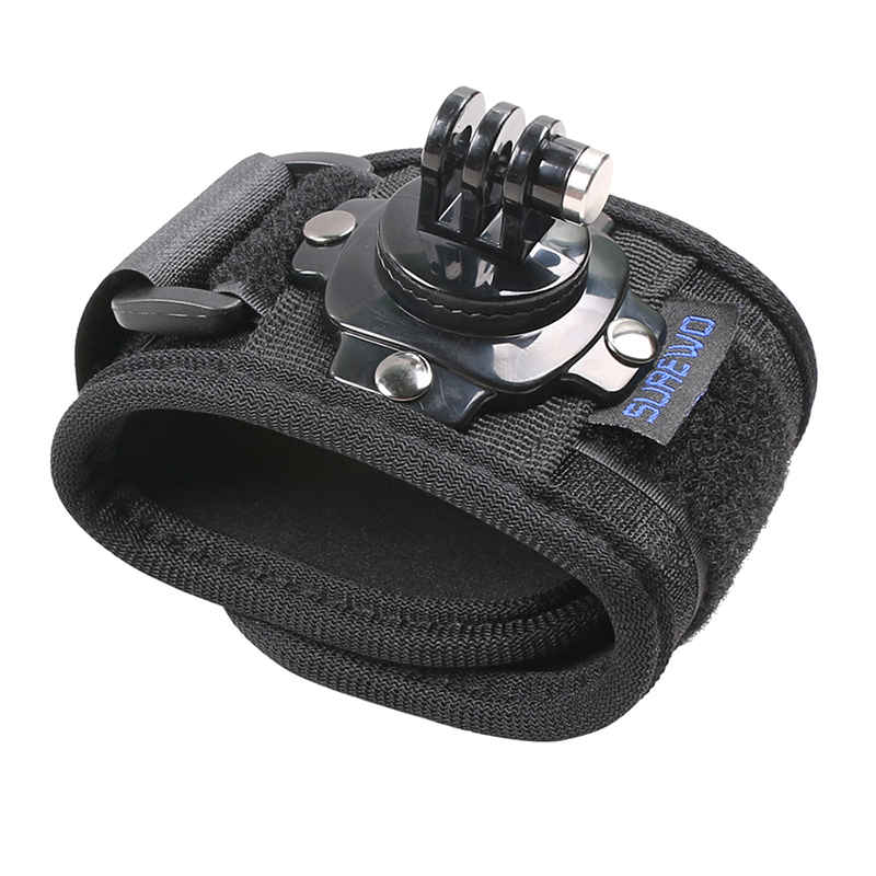 Gopro Action Camera Hero 12 Black - SUREWO Wrist Strap Mount Compatible with