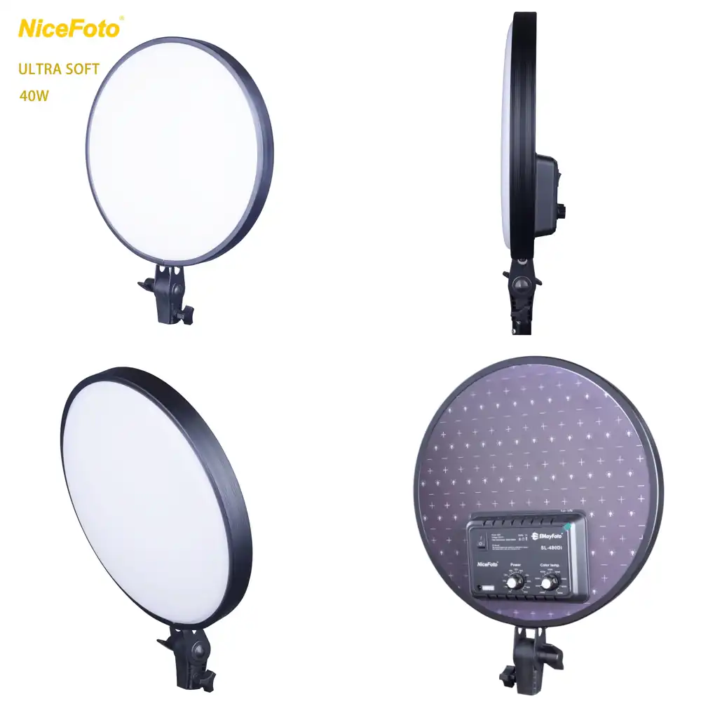Photography And Videography Lighting - NiceFoto-480DI Bi-color 40W Low Blue Light