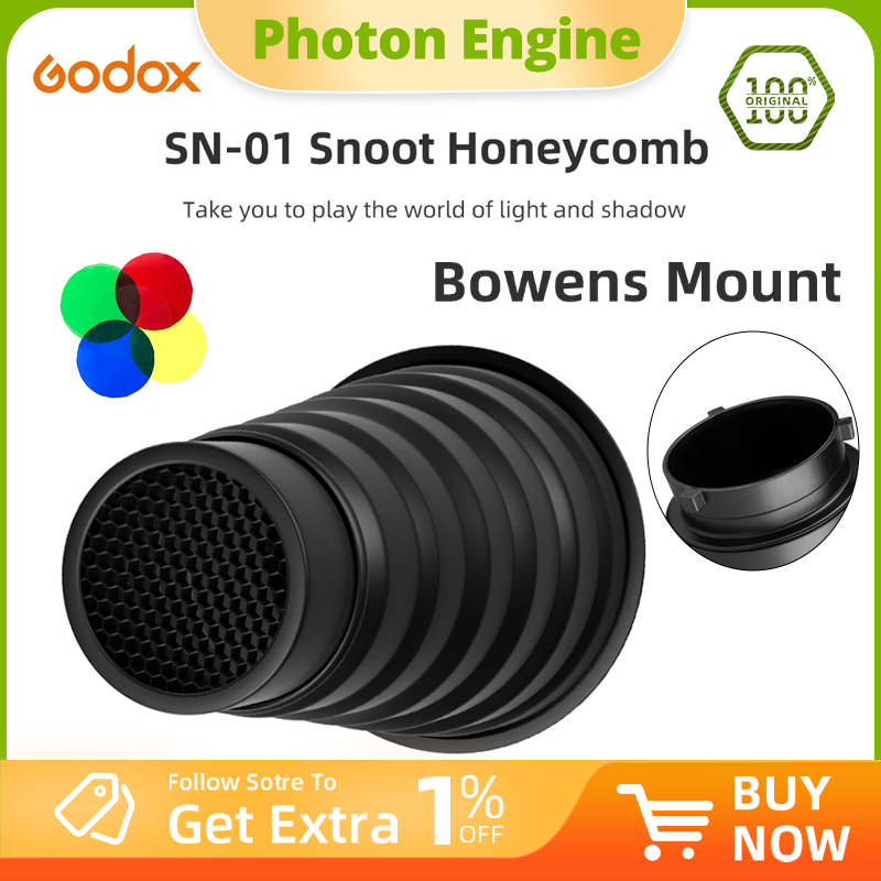 Photography Types Of Lighting - GODOX SN-01 Bowens Large Snoot Studio
