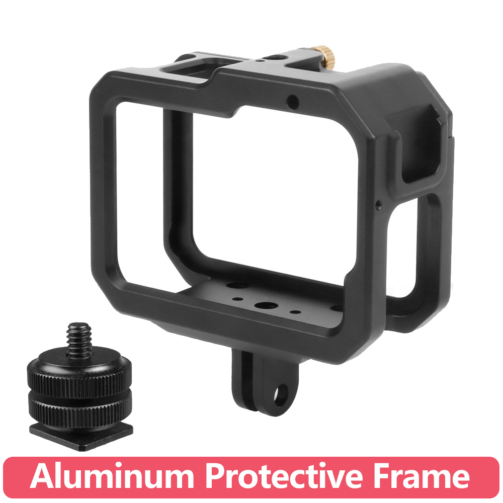 Gopro Action Camera Hero 12 Black - Aluminum Alloy Protective Frame Metal Cage