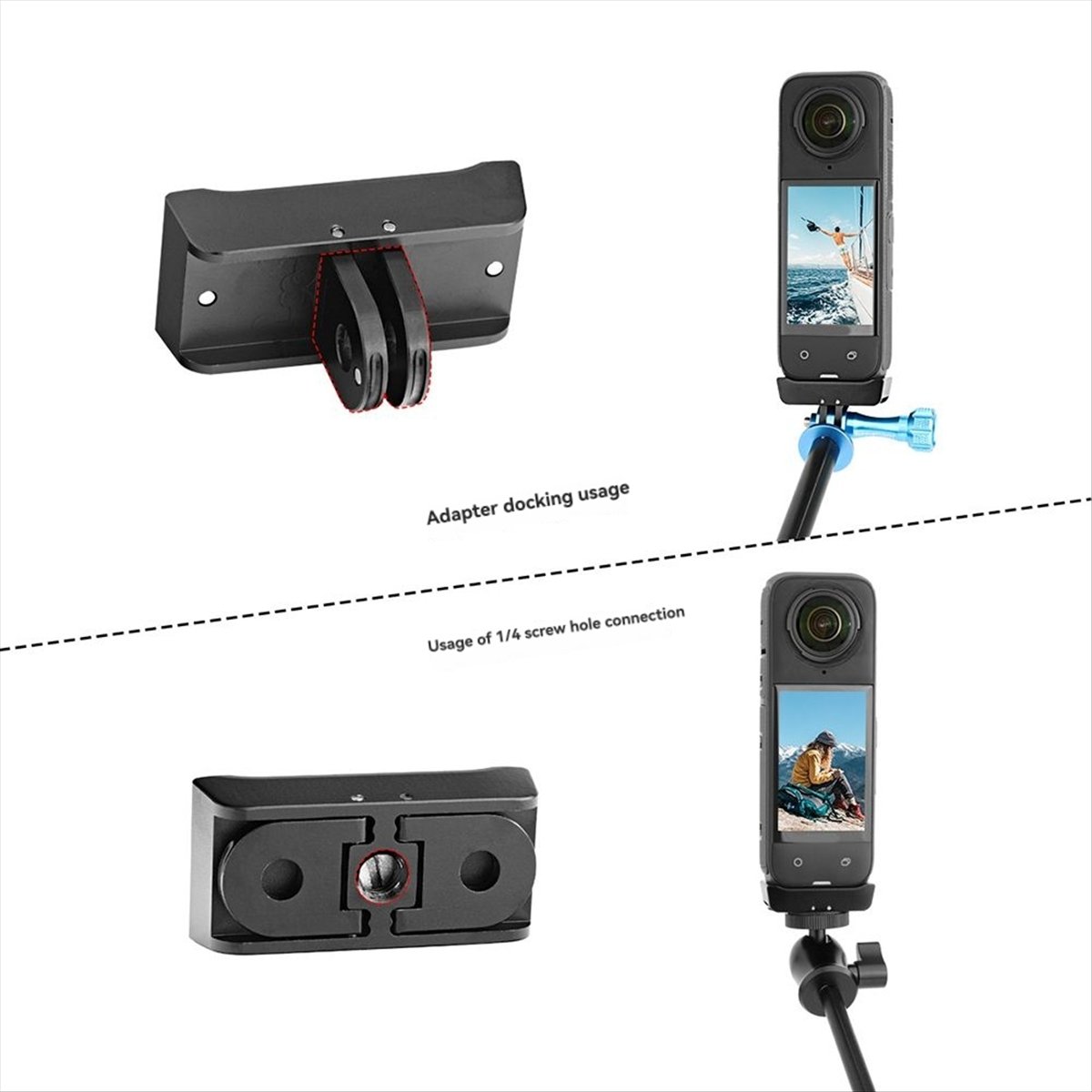 Insta360 Camera X4 - A73T Adapter for Insta360 X5 X4
