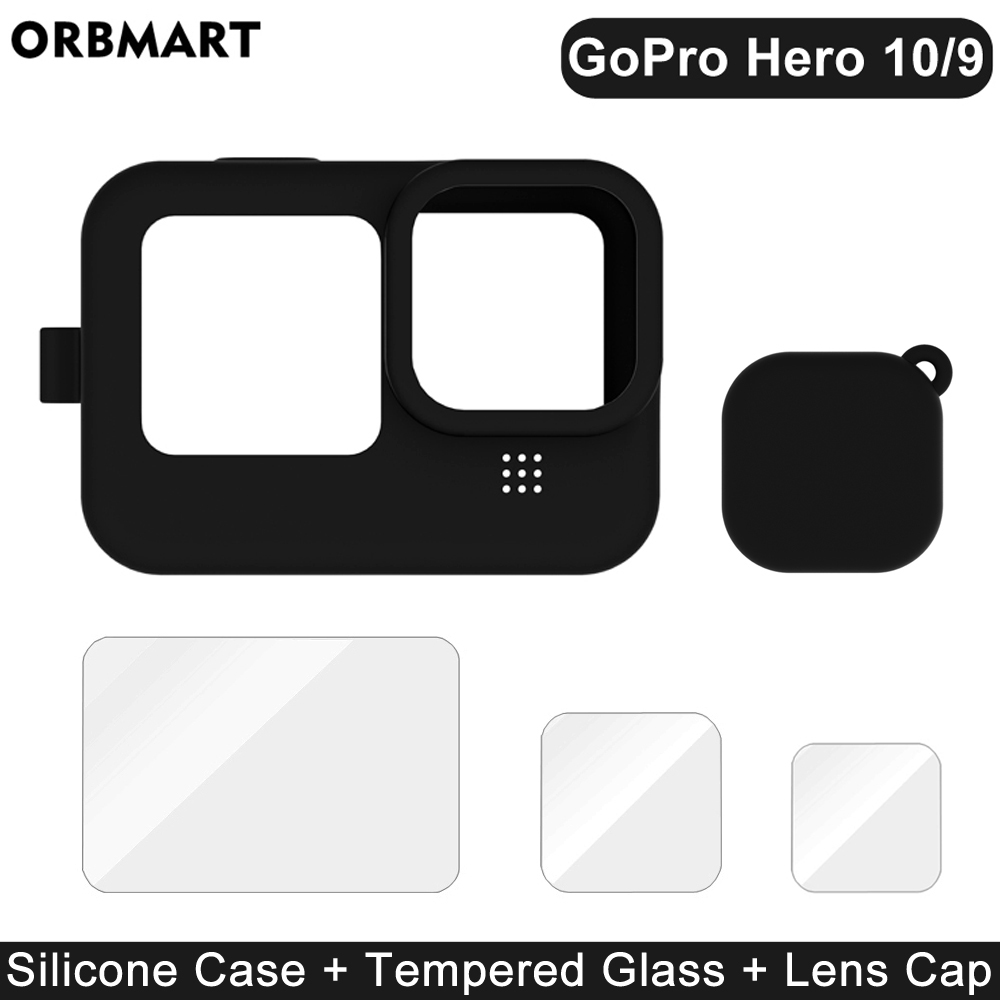 Gopro Action Camera Hero 12 Black - Silicone Case for GoPro Hero 12