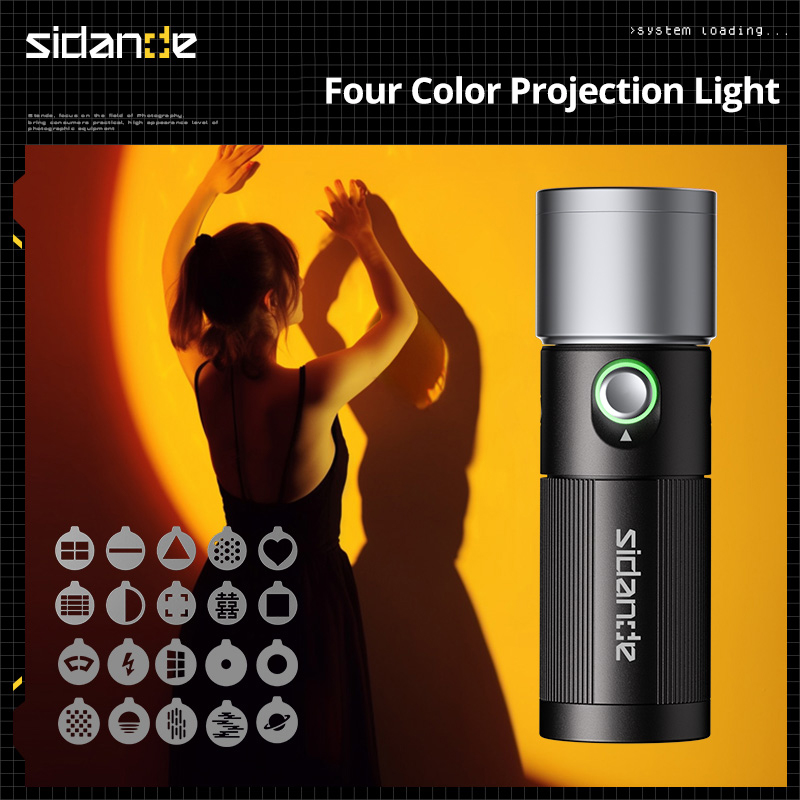 Photography And Videography Lighting - SIDANDE Videography Flashlight Zoomable Photography Fill