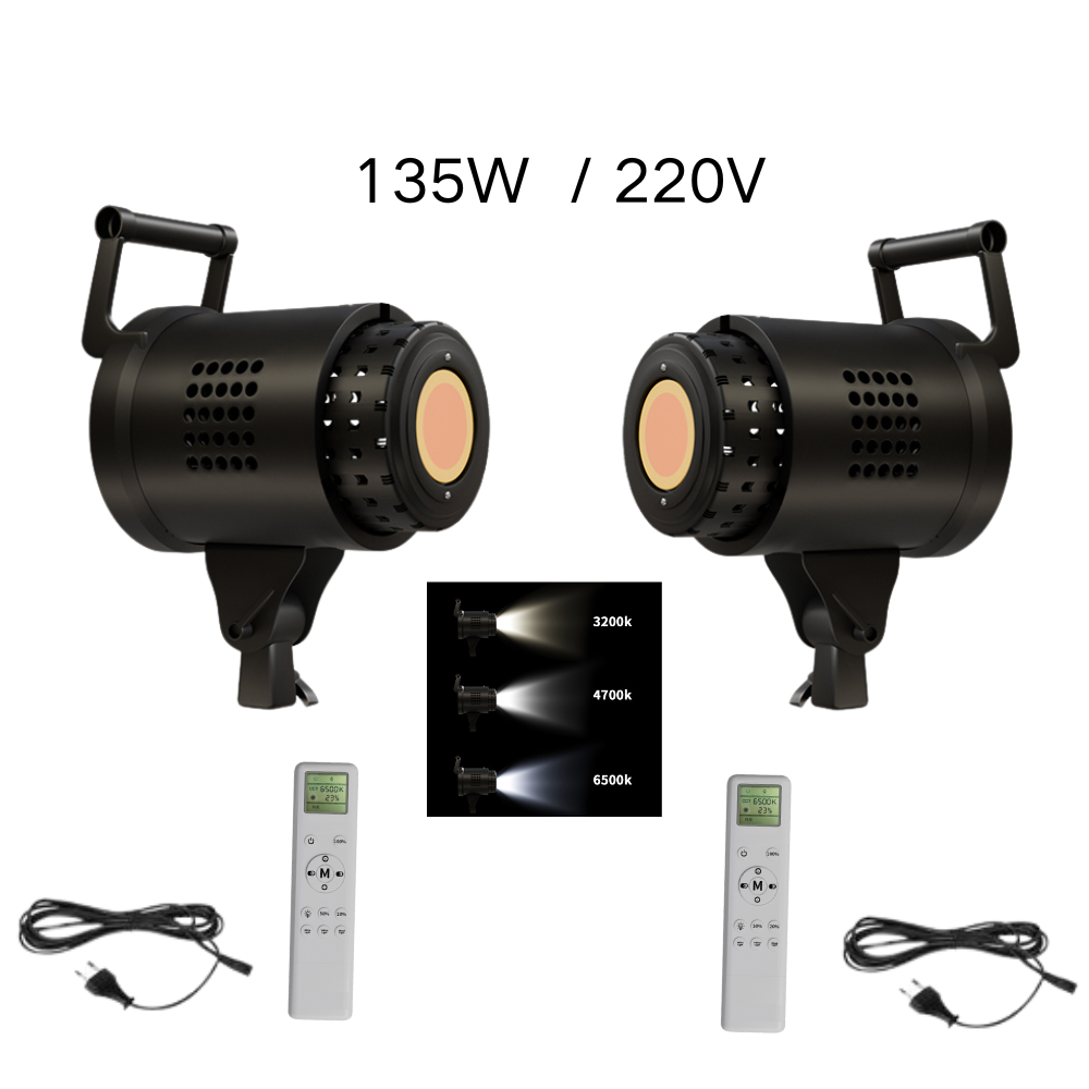 Photography Lighting Portrait - 115/135W Photography Bowens Lighting LED 220V