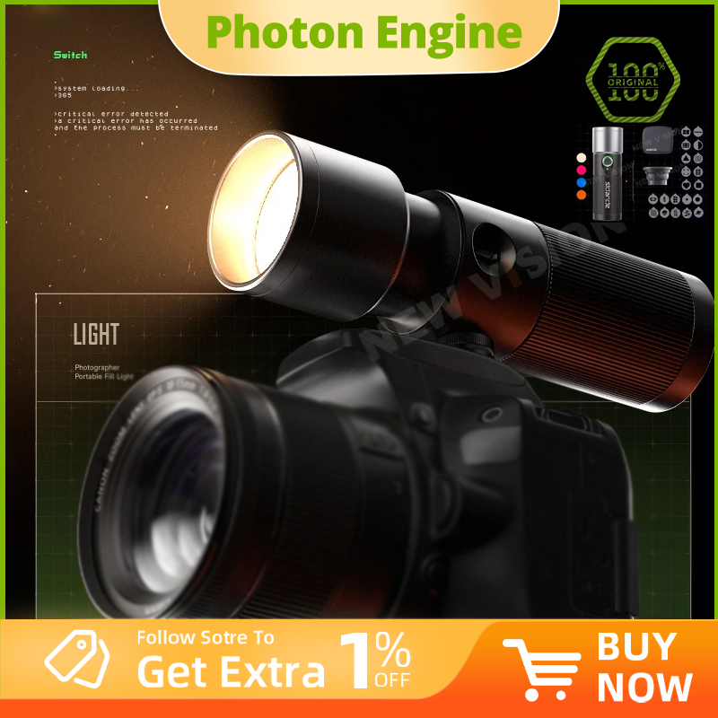 Photography And Videography Lighting - SIDANDE Videography Flashlight Zoomable Photography Fill