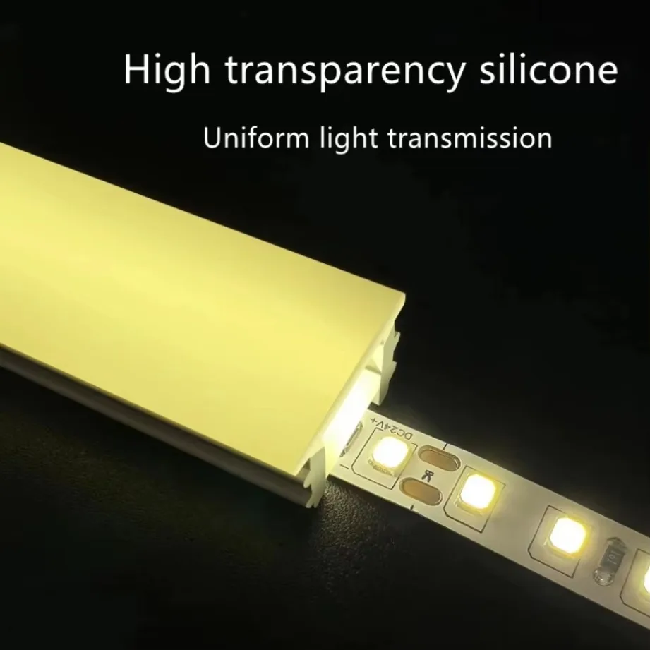 Recessed White Silicone Tube L - Diffusion Material Roll recension och pris