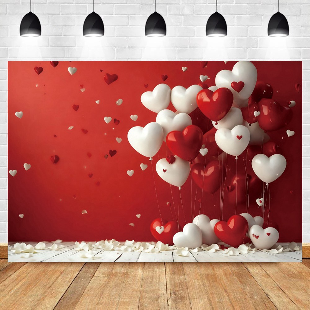 February 14 Valentine's Day Ba - Photography Lighting White Background recension och pris