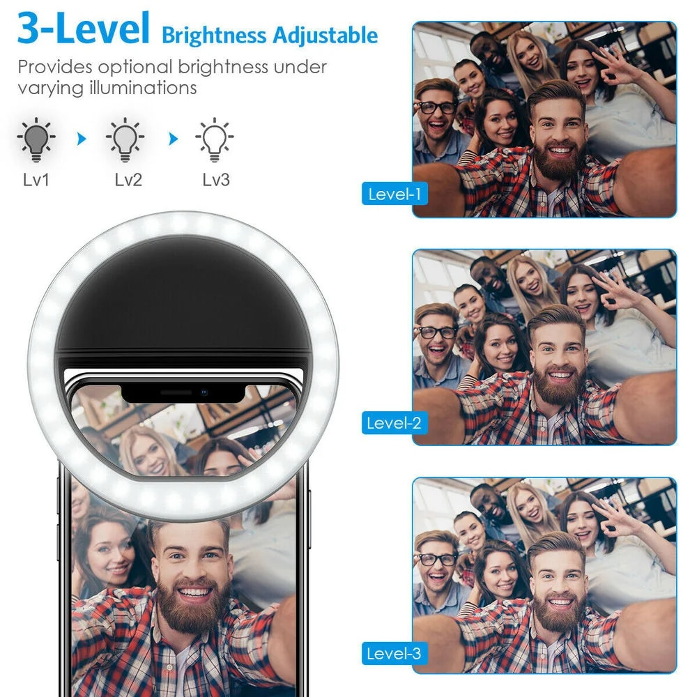 LED Selfie Fill Light USB Char - Photography Lighting recension och pris