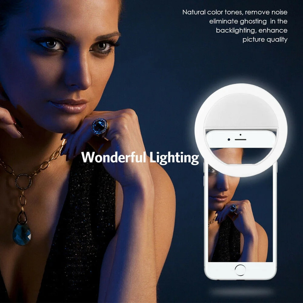 LED Selfie Fill Light USB Char - Photography Lighting recension och pris