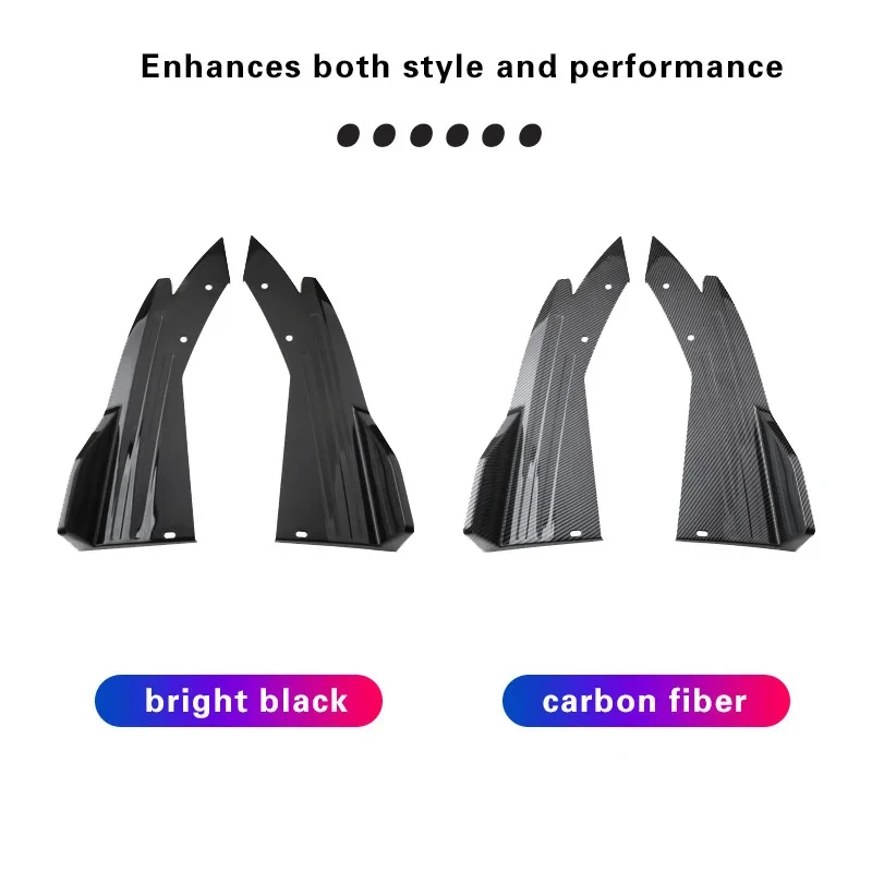 Pair Universal Car Rear Bumper - Diffusion Material Roll recension och pris