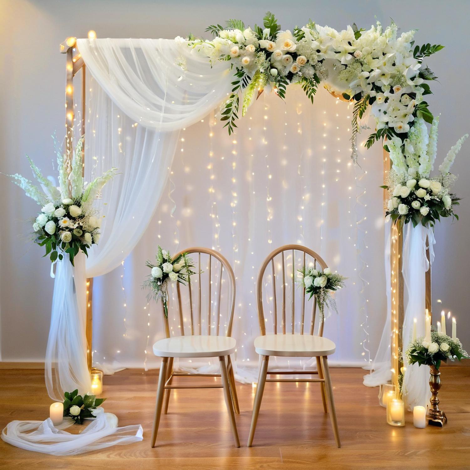 Tulle Backdrop Curtains, Optio - Photography Lighting Options recension och pris