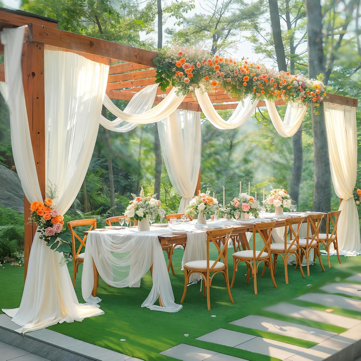 Tulle Backdrop Curtains, Optio - Photography Lighting Options recension och pris