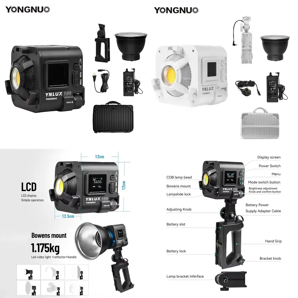 YONGNUO YNLUX100 100W 3200K-56 - Photography Lighting recension och pris