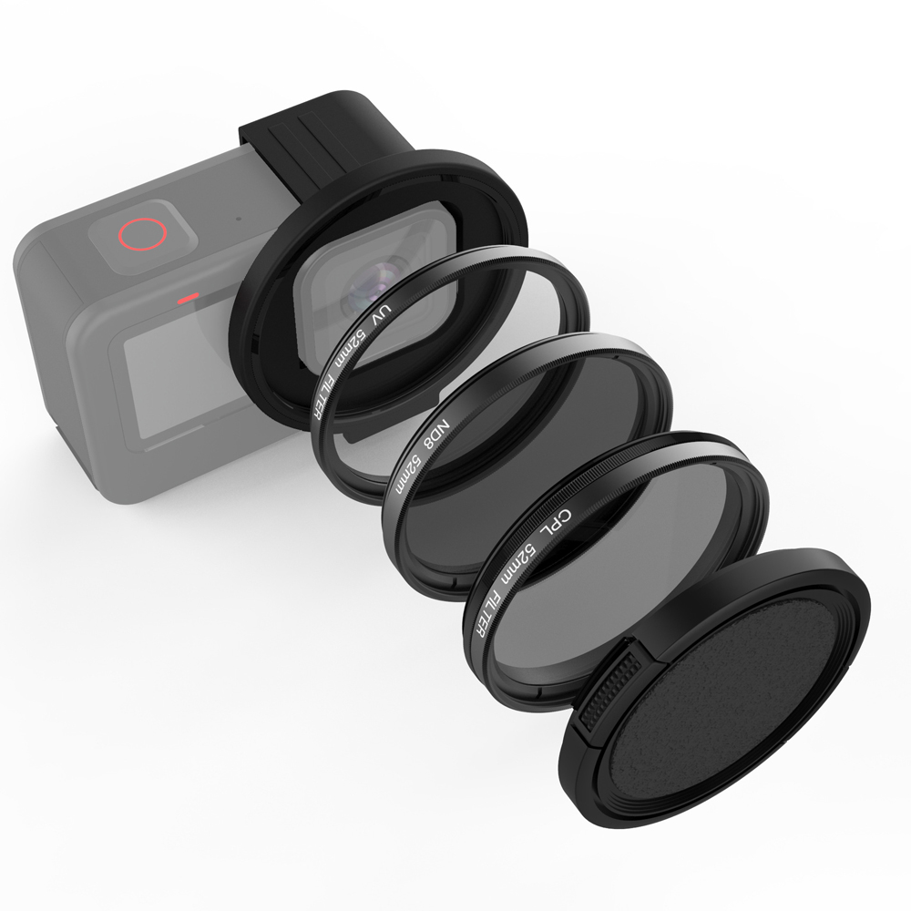 52mm Filter Adapter Ring Prote - Gopro Action Camera Hero 12 Black recension och pris