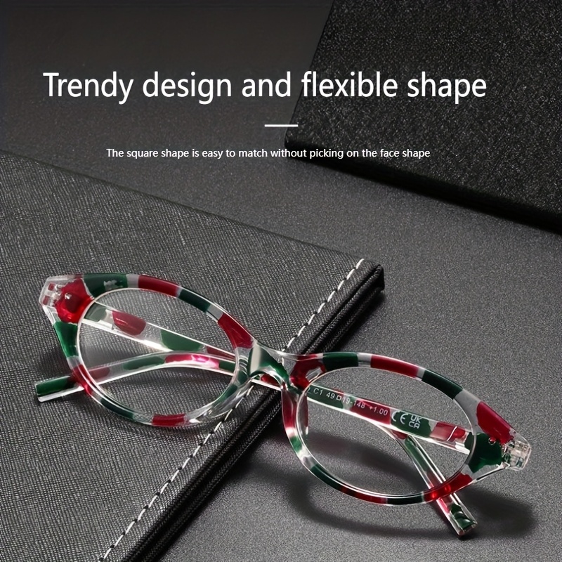 Transparent Oval Reading Glass - Photography Lighting Options recension och pris