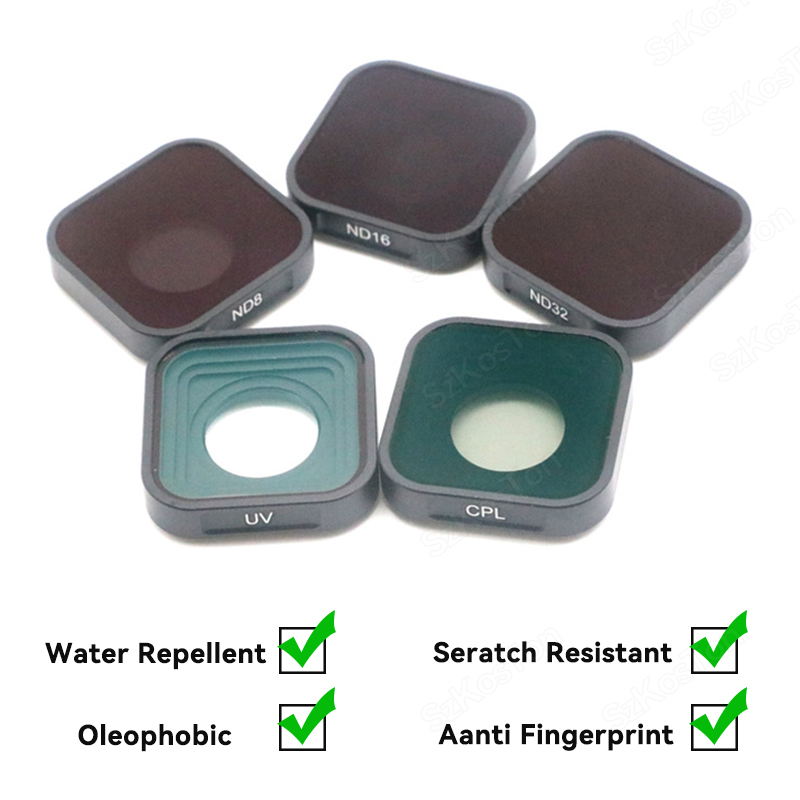 UV CPL ND8 ND16 ND32 Filter fo - Gopro Action Camera Hero 12 Black recension och pris