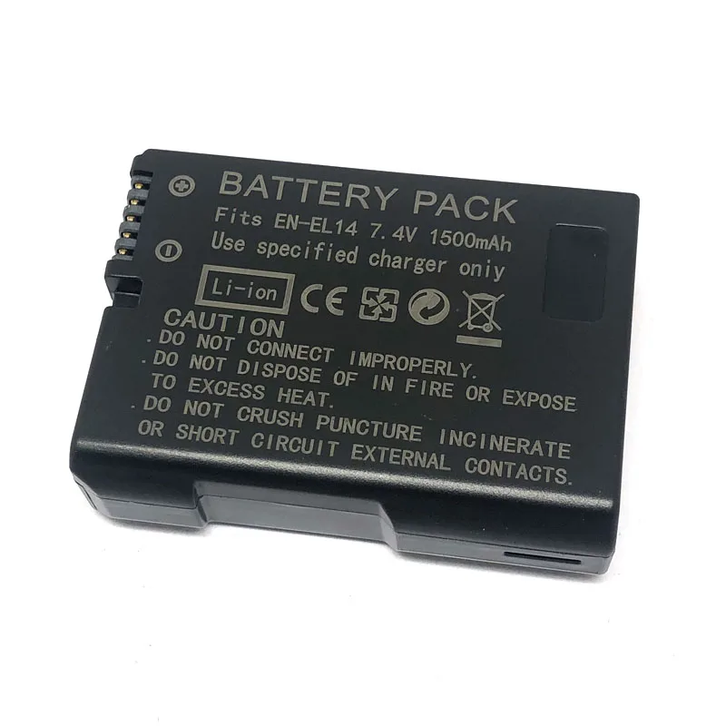 EN-EL14 EN EL14 ENEL14 Battery - Nikon Camera D3500 recension och pris