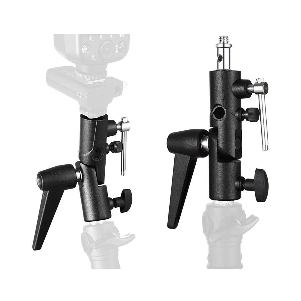 Flash Bracket Hot Shoe Umbrell - Photography Types Of Lighting recension och pris