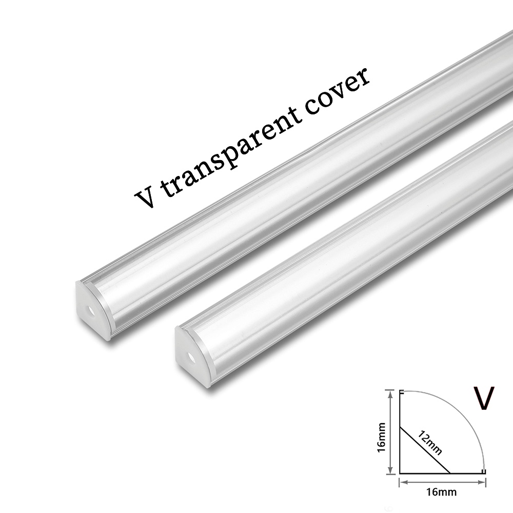 50cm Aluminium Channel for Led - Diffusion Material Roll recension och pris