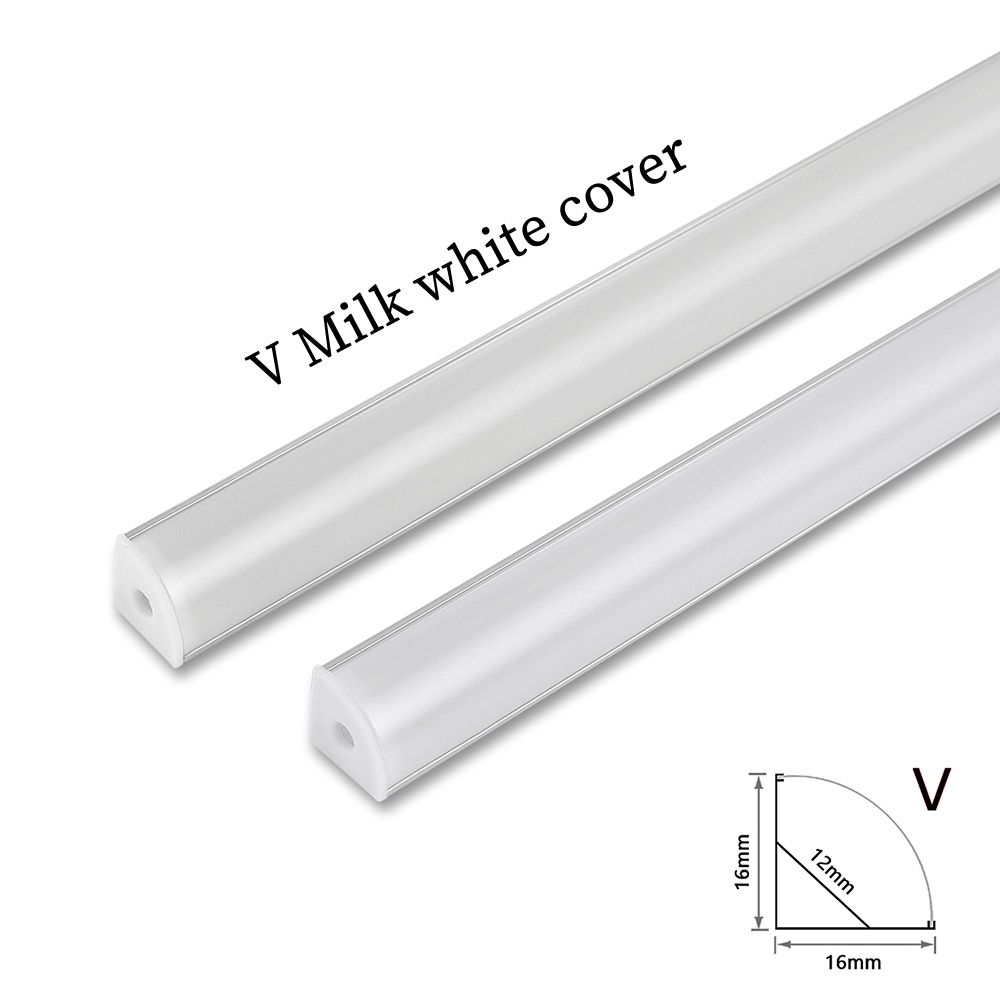 50cm Aluminium Channel for Led - Diffusion Material Roll recension och pris