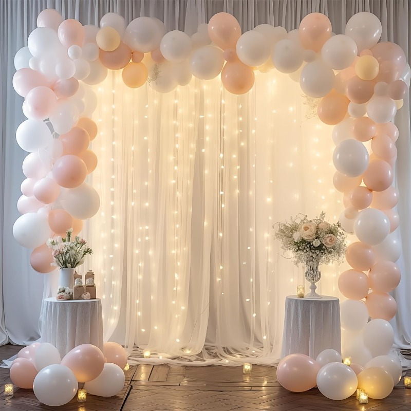 LED Tulle Backdrop Curtains, O - Photography Lighting Options recension och pris