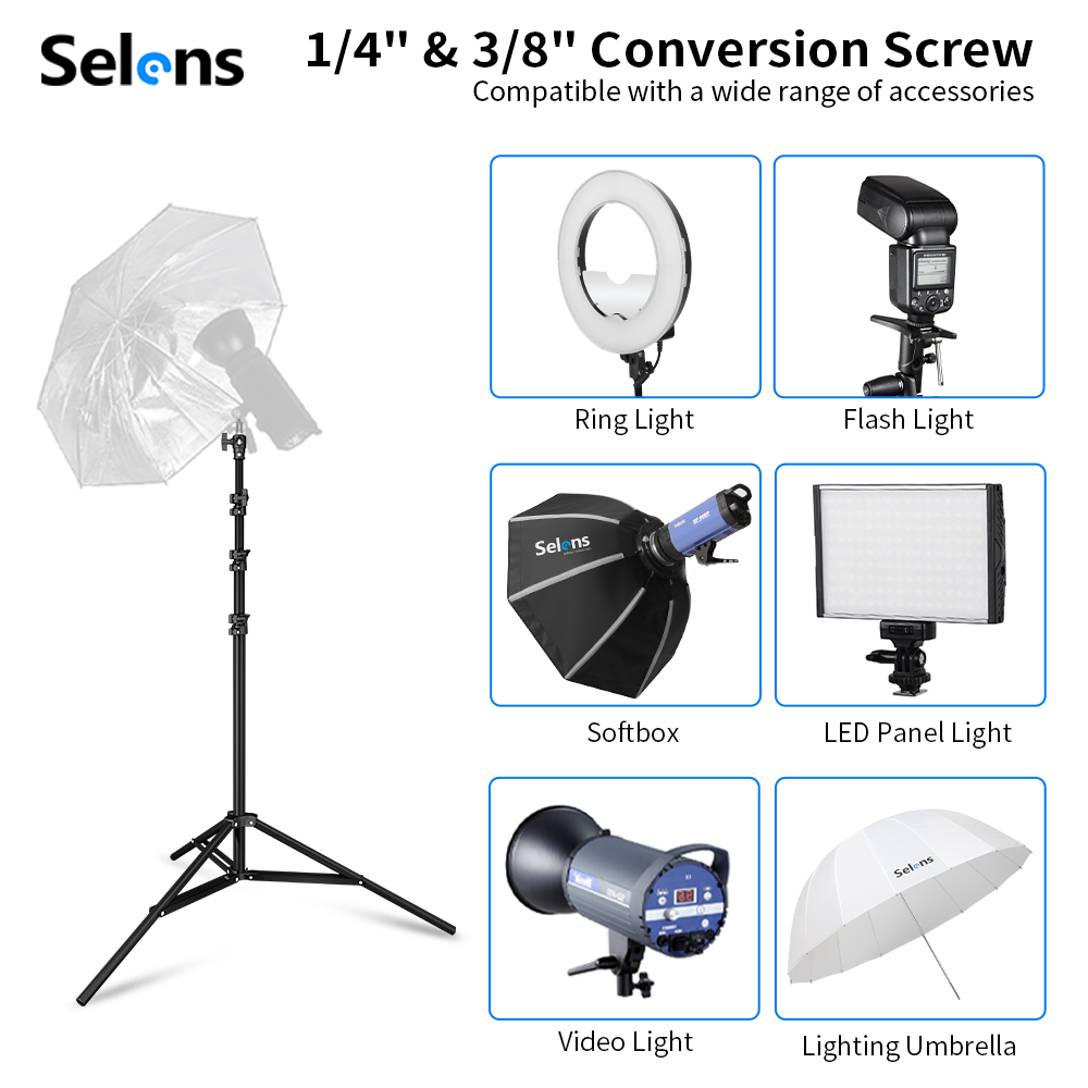 Selens 2.2~3.95m Air-Cushion L - Photography Lighting With Flash recension och pris