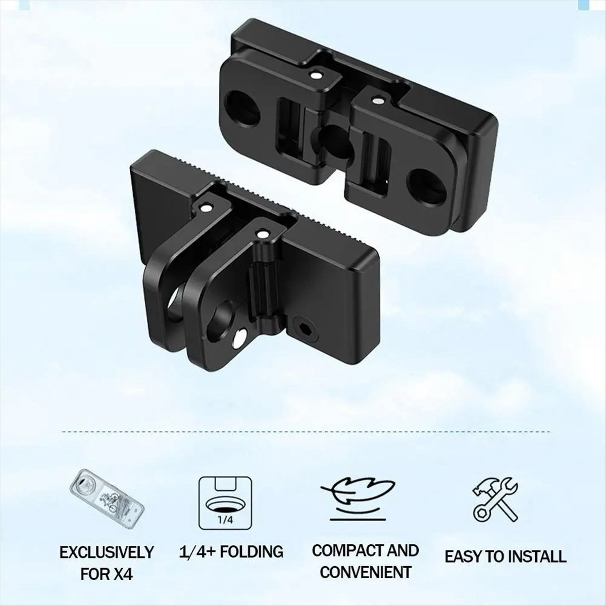 Super Sale Quick Release Mount - Insta360 Camera X4 recension och pris