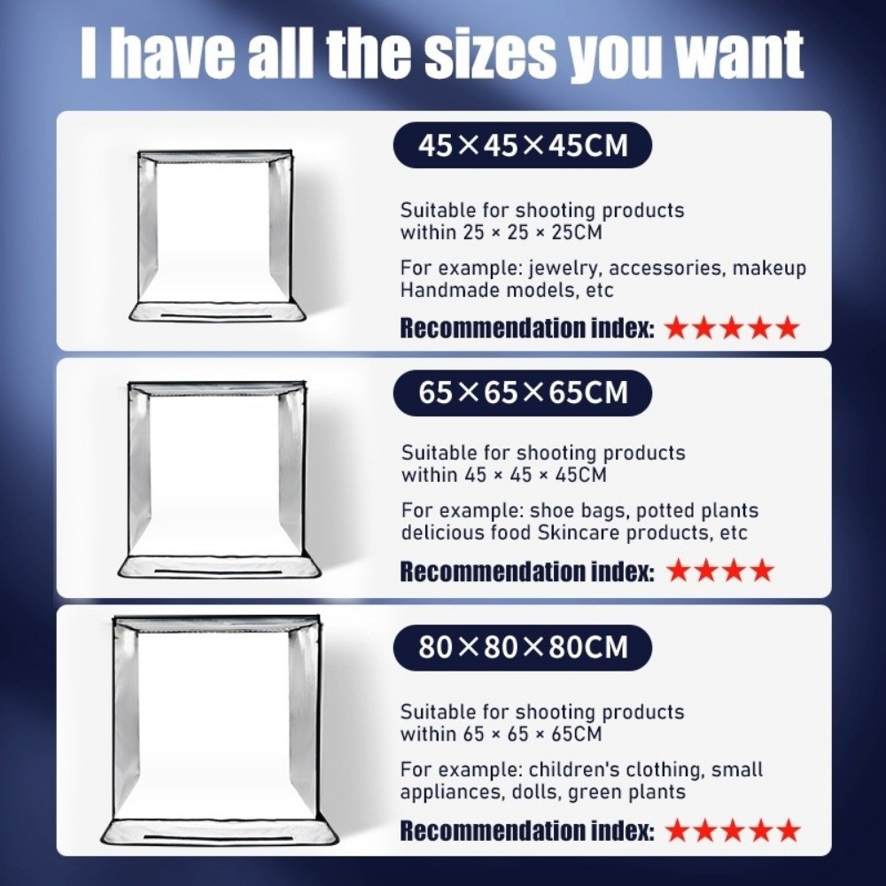45/65cm LED Soft Light Box Min - Photography Lighting Board recension och pris