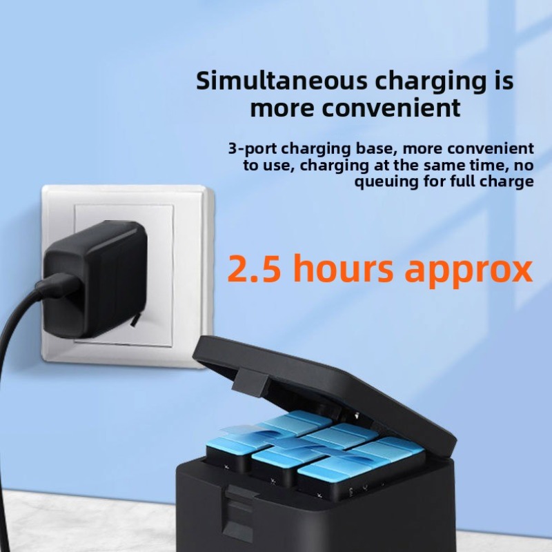 1800mAh Replacement Battery Ch - Gopro Action Camera Hero 12 Black recension och pris