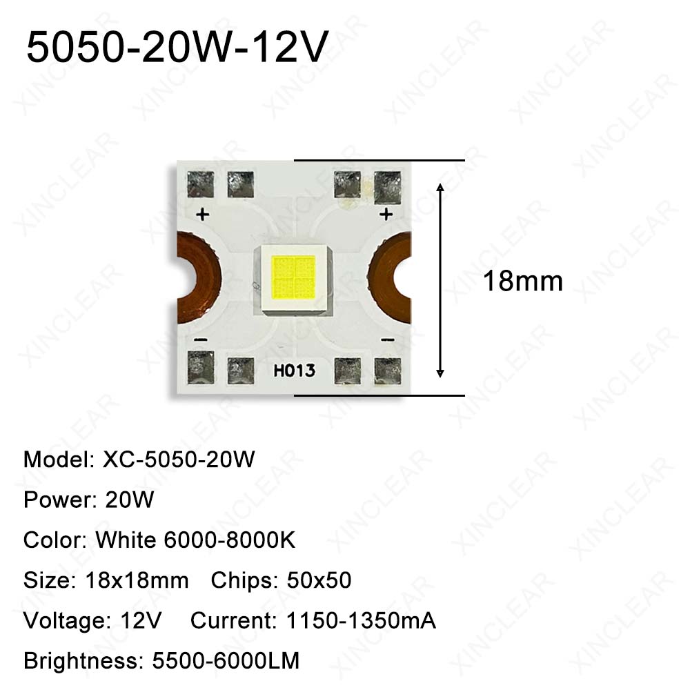 SMD 5050 7070 LED Chips 20W 45 - Photography Lighting Board recension och pris