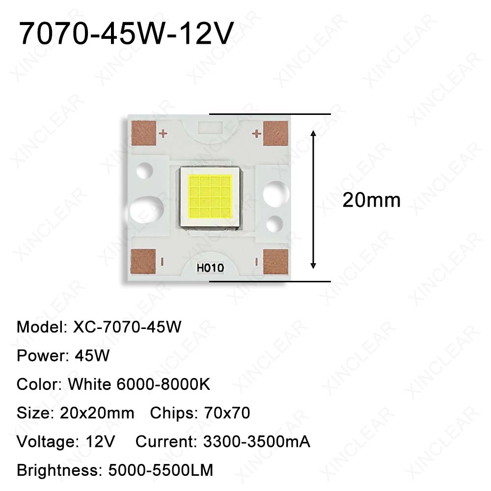 SMD 5050 7070 LED Chips 20W 45 - Photography Lighting Board recension och pris