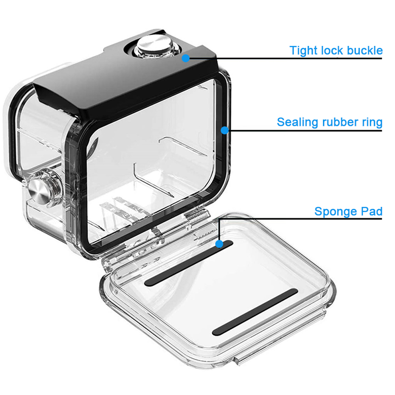 60M Waterproof Case For GoPro  - Gopro Action Camera Hero 12 Black recension och pris