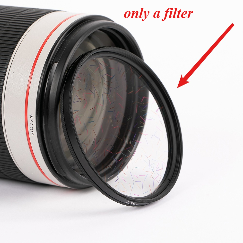 Colorful Starlight Streak Filt - Photography And Videography Lighting recension och pris