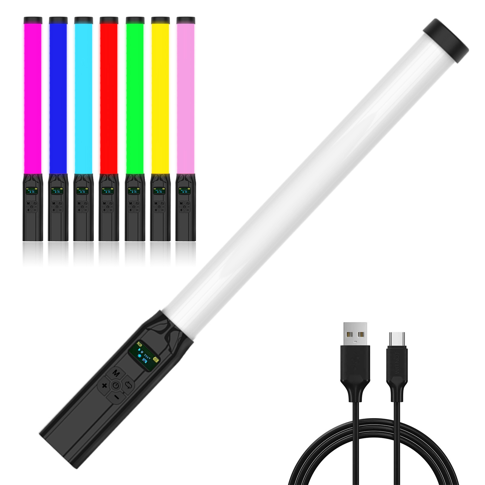 50CM RGB Stick Light Wand Ligh - Photography Types Of Lighting recension och pris