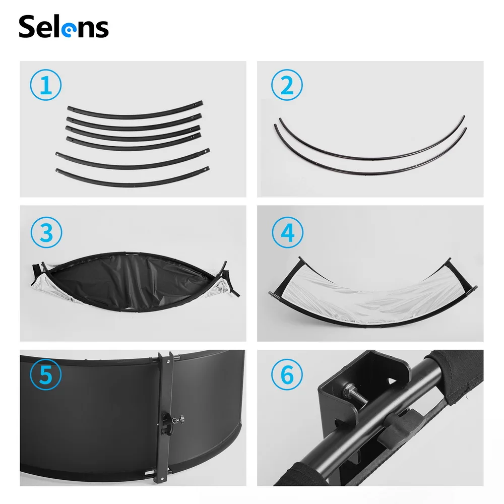 Selens 4-IN-1 U-typed 105x260c - Photography Types Of Lighting recension och pris
