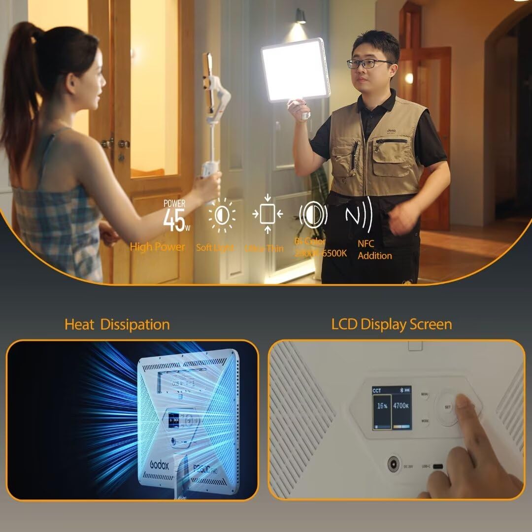 Godox P260C Pro LED Video Ligh - Photography Lighting Board recension och pris