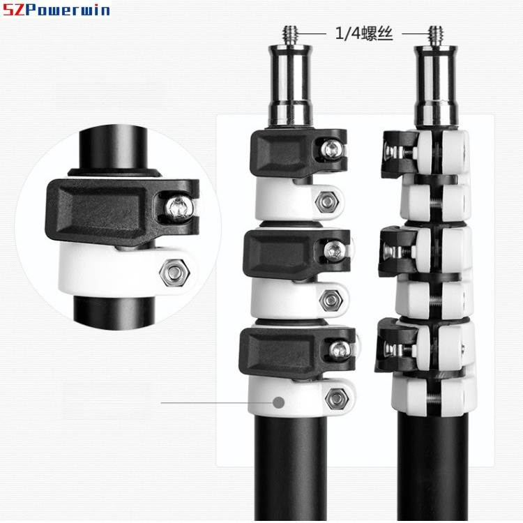 2m Aluminum Alloy Reverse Fold - Photography Lighting With Flash recension och pris
