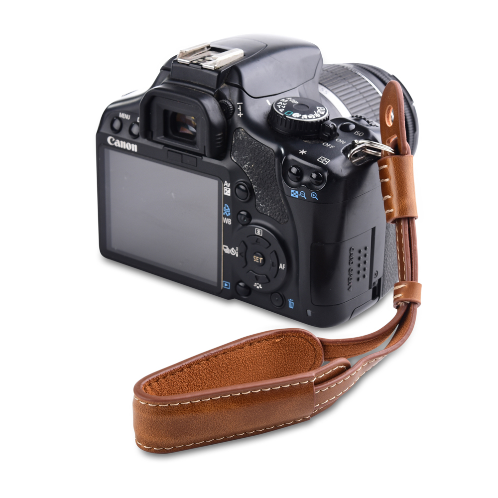Camera Leather Hand Grip Metal - Nikon Camera D3500 recension och pris