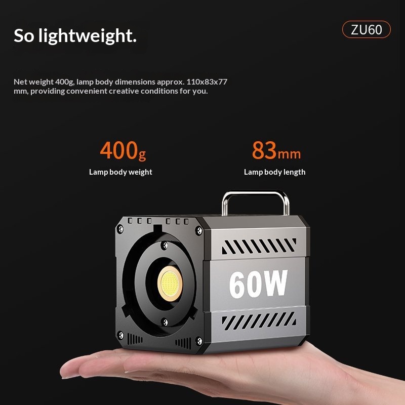 60W Mini COB LED Video Light P - Photography And Videography Lighting recension och pris