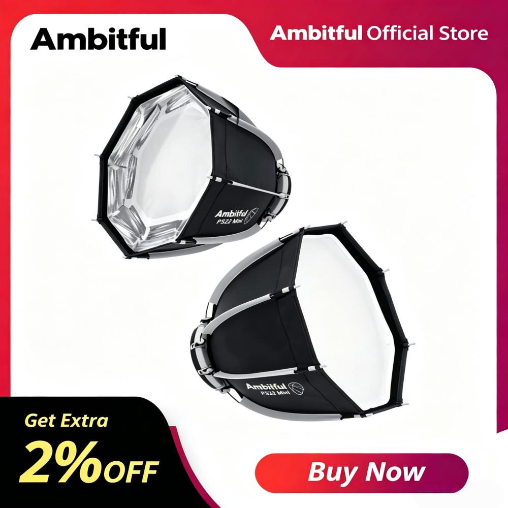Ambitful PS22 PS30 Softbox Min - Photography And Videography Lighting recension och pris