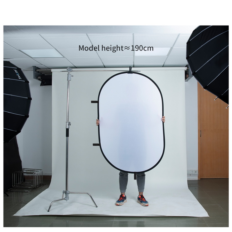 100X150CM Foldable Oval Reflec - Photography Lighting Board recension och pris