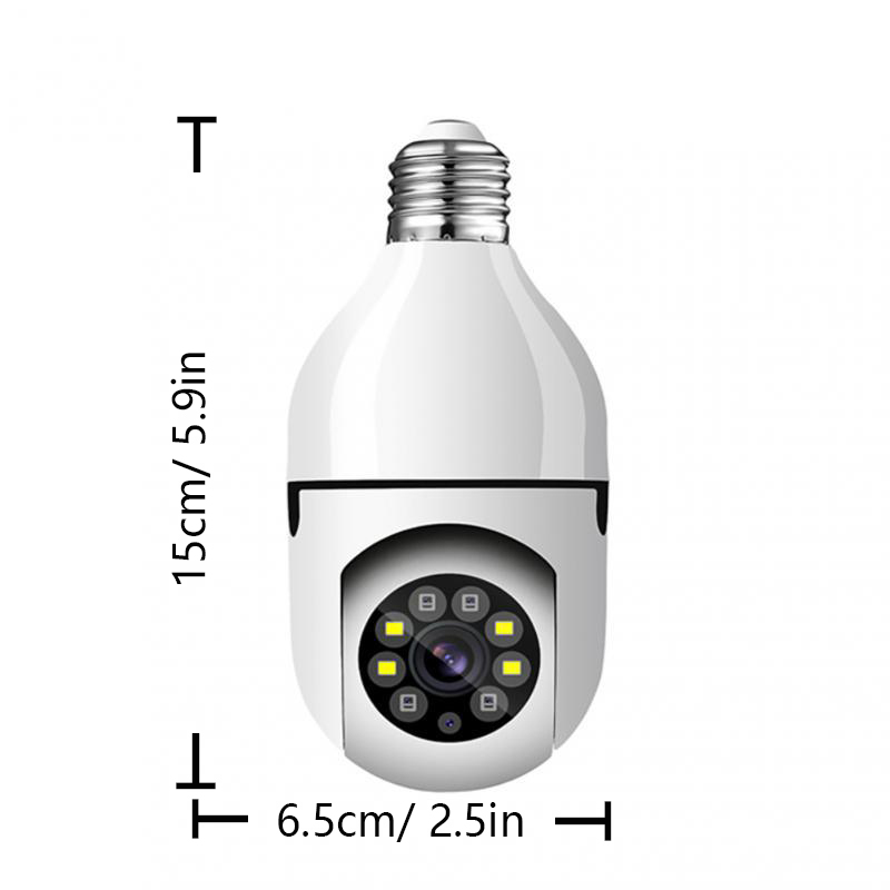 Lamp Bulb Camera 360° Swivelli - Photography Lighting Portrait recension och pris