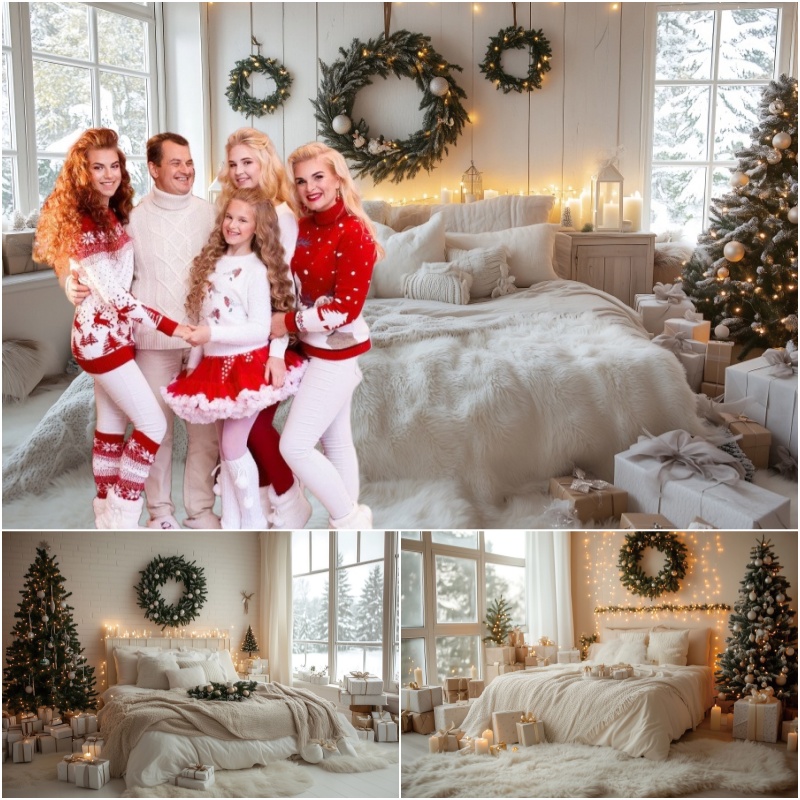Winter Christmas Photo Photogr - Photography Lighting White Background recension och pris