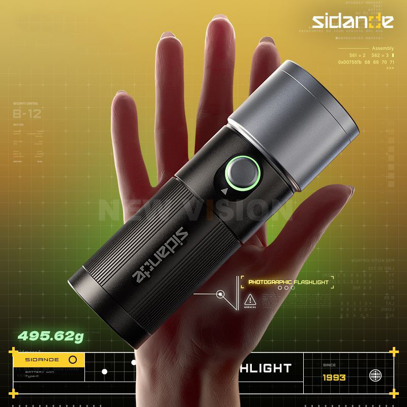 SIDANDE Videography Flashlight - Photography And Videography Lighting recension och pris