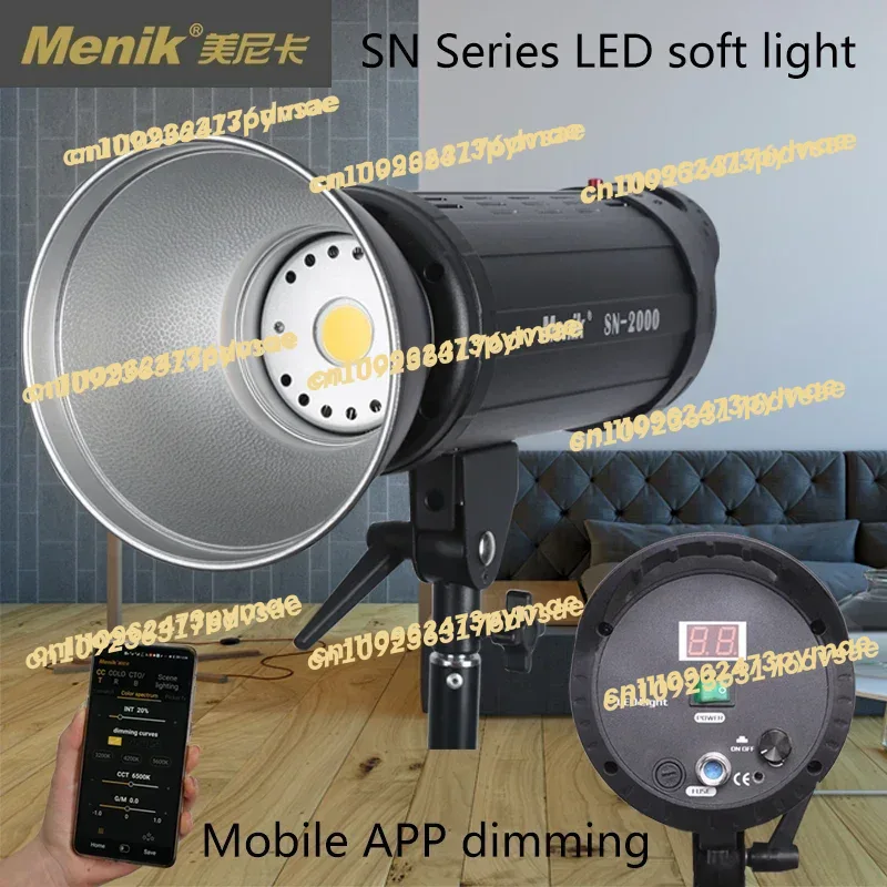 NEW Menik SN series photo led  - Photography Lighting Portrait recension och pris