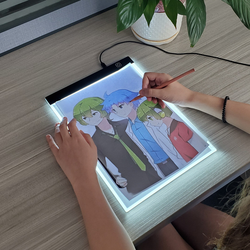 A5 LED photocopying table draw - Photography Lighting Board recension och pris