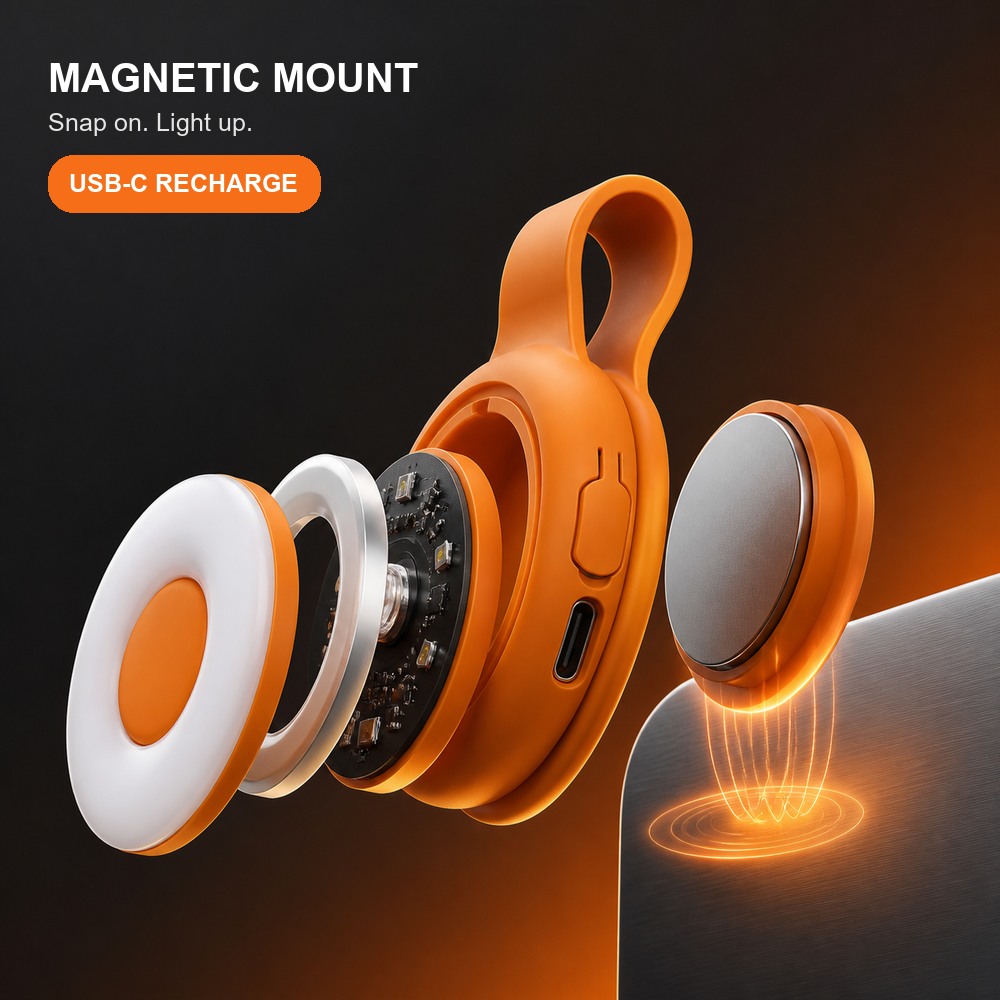 Mini Magnetic Phone Fill Light - Photography Lighting For Food recension och pris